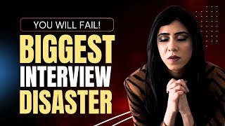 6 Signs You Will Fail Your Job Interview  Warning [upl. by Garv516]