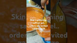 saffrongelsaffron organicskincare skintreatment skincarecream whiteningcream skinwhitening [upl. by Shellie]