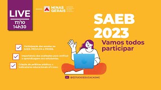 SAEB 2023 Vamos todos participar [upl. by Acissej930]