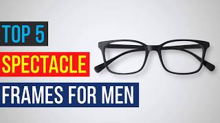 Top 5 Best Boys Spectacle Frames  Mens Glasses Frames [upl. by Nosrac]