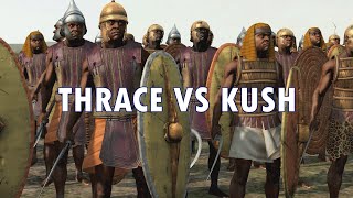 Thrace vs Kush  Multiplayer Battle  Total War Rome 2 [upl. by Amity151]