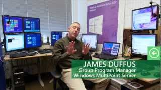 Multipoint Server 2012 Virtual Desktops demo [upl. by Aihsad130]