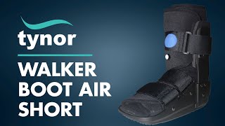 Tynor Walker Boot Air Short D52 for providing ankle immobilization amp support to fractured ankle [upl. by Langley397]