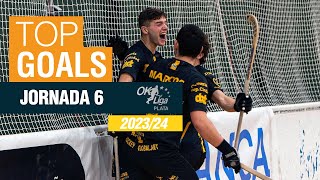 🏒 🥅 GOLS OK LLIGA PLATA 202324  JORNADA 6️⃣ [upl. by Eiramasil]