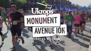 2018 Ukrops Monument Avenue 10k presented by Kroger [upl. by Ognimod50]