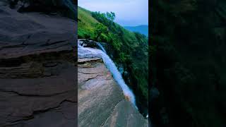 Bandaje falls 💓bandaje falls chikkamangalore trending travel viralvideo waterfall waterfalls [upl. by Norbert230]