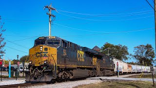 CSX L799 at Greer heading to Greenville and back to Spartanburg 102224 [upl. by Stagg]