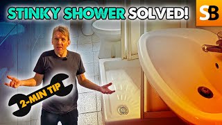 Shower Drain Smells Like a Sewer Quick Easy Fix [upl. by Tara438]