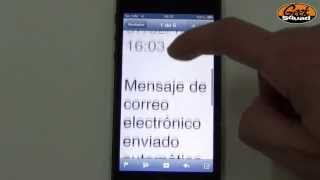 Tip Cómo cambiar el tamaño del texto en iPhone [upl. by Alix]