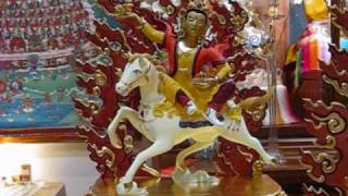 Dorje Shugden Five Lineages Statues  New Kadampa Tradition [upl. by Nnanaej235]