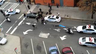 Execution scene aftermath Two NYPD officers shot dead in Brooklyn  New York Post [upl. by Lyndes604]