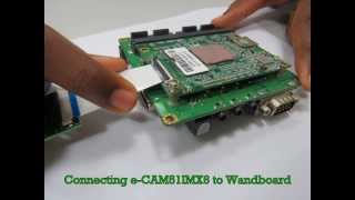 eCAM51IMX6  5MP MIPI Wandboard Camera [upl. by Terrene]