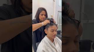 Trend එකට කරපු Hair Spa එක hairspa haircare hairtreatment hairmask chandanibandarasalon [upl. by Riba]