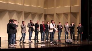 Soul2Soul performing Feeling Good Muse a cappella cover [upl. by Cordeelia]