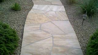 How To Seal Flagstone  Apply Sealer To Stone  Brick  Tile etc [upl. by Yung112]