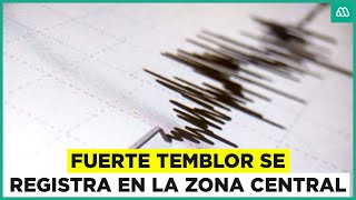 Fuerte sismo 63 en la zona central [upl. by Yeleak]