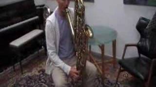 Eppelsheim Bb contrabass clarinet [upl. by Timmie]