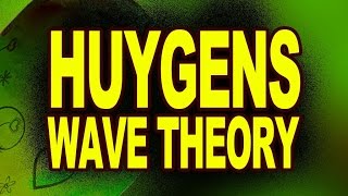 Huygens Wave Theory  Physics Animation [upl. by Ahsemat8]