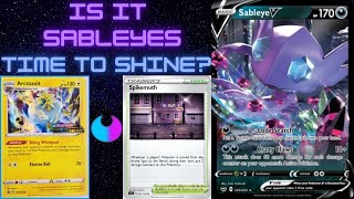 Sableye V Arctozolt Deck Profile  Deck List Darkness Ablaze POST ROTATION [upl. by Aerdnek876]