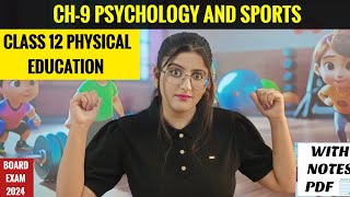 Psychology and Sports  Class 12  Psychology and Sports Class 12 Physical Education [upl. by Melodee432]