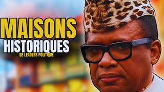 🏠LES 10 MAISONS HISTORIQUES DES LEADERS EN REPUBLIQUE DEMOCRATIQUE DU CONGO 🏠 [upl. by Chev]