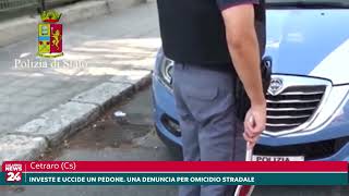 Cetraro Cs Investe e uccide pedone Una denuncia per omicidio stradale [upl. by Uund313]