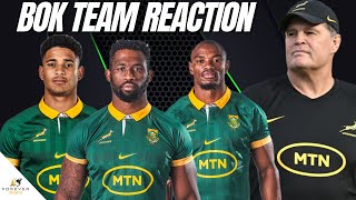 SPRINGBOK TEAM VS WALLABIES REACTION SHOW  Rugby News Live Stream [upl. by Ttesil]