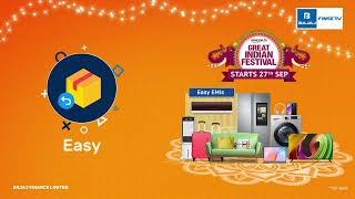 Shop using Bajaj Finserv EMI Network Card on Easy EMI during the Great Indian Festival Sale [upl. by Vic]