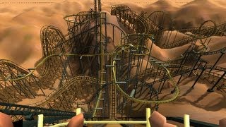 RCT3  Outlaws Revenge  The Roller Coasters [upl. by Adne547]