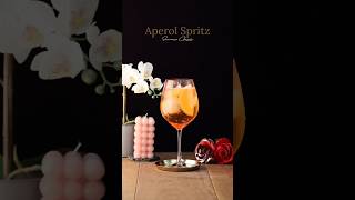 APEROL SPRITZ COCKTAIL RECIPE🥂 [upl. by Azilanna]