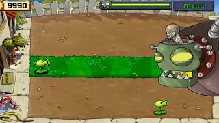 Repeater Vs Drzomboss  God Repeater Kills Drzomboss PVZ mod [upl. by Sella]