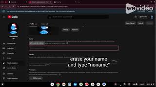 How to get no name on YouTube [upl. by Angelica53]