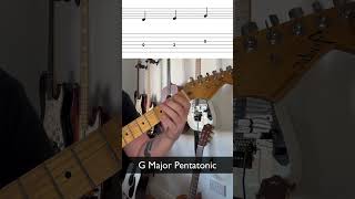 🎸 Rockschool Guitar Grade 1  G Major Pentatonic Scale 🎸 [upl. by Secundas]