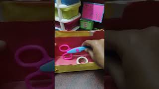 Diy pencil box craft 😘 Waste paste box craft ideas 😍 youtube diy vairalshorts papercraft [upl. by Regan]