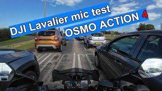 Dji Lavalier mic test connected with the official Dji USB audio adapter [upl. by Herson]