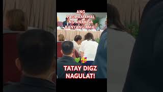 NAGULAT SI TATAY DIGZ VP SARA NILAPITAN ANG AMA duterte love daughter rodrigoduterte father [upl. by Aneel104]