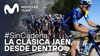 SinCadena La Clásica Jaén Paraíso Interior 2023 desde dentro  Movistar Team [upl. by Rankin]