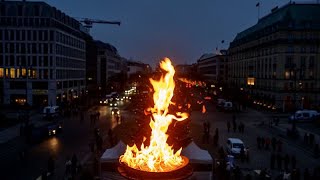 quotHoffnung in dunklen Zeitenquot Jüdisches Lichterfest Chanukka hat begonnen [upl. by Aileve941]