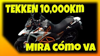 Review 10 mil Km con la moto TEKKEN ¿Cómo ha ido [upl. by Pepper]