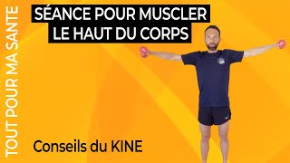 Renforcement musculaire haut du corps  8 exercices [upl. by Skill89]