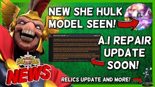 New She Hulk Model Coming Soon  AI Fix Being Looked Into  Kabams Fishy Giveaway amp Much More MCN [upl. by Theresita]