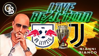 LIPSIA JUVE  CHAMPIONLEAGUE  LIVE REACTION  VAMOOOOSSSS [upl. by Eeluj]