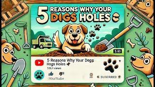 5 Reasons Why Your Dog Digs Holes 🐶 [upl. by Monte507]