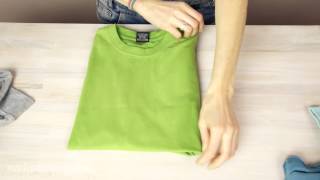 How to fold a Tshirt like a Pro  3 ways [upl. by Kinnie]