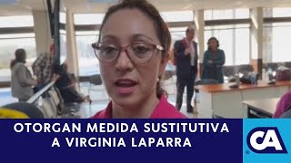 Otorgan medida sustitutiva a exfiscal Virginia Laparra [upl. by Repip]