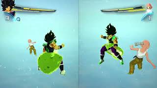 Broly Vs Mestre Kami Tela Dividida Dragon Ball Sparking Zero [upl. by Awram490]