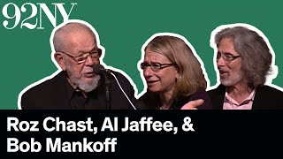 The Cartoonist Chronicles Roz Chast Al Jaffee and Robert Mankoff [upl. by Irvin163]