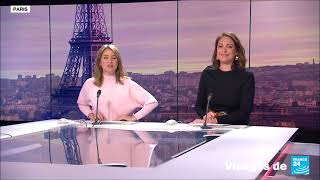 Mariam Pirzadeh et Pauline Paccard présentent les journaux du matin le 23 mars 2023 sur France 24 [upl. by Iives]