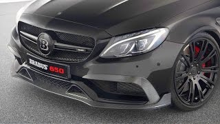 Brabus 650 Cabrio  Mercedes AMG C63 S Cabriolet [upl. by Yelsnya]