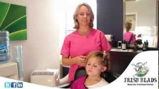 Fresh Heads Lice Removal  At Home Comb Out [upl. by Oirasor]